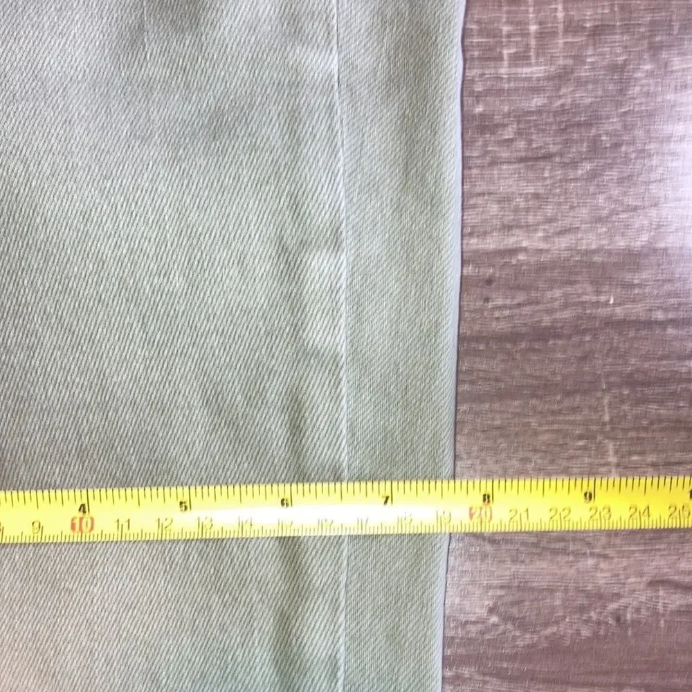 Womens J Crew  Olive Green Toothpick  Size 25 Stretch Jeans - Picture 9 of 12